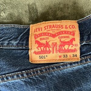 Levi's Men's Classic Indigo Straight Jeans